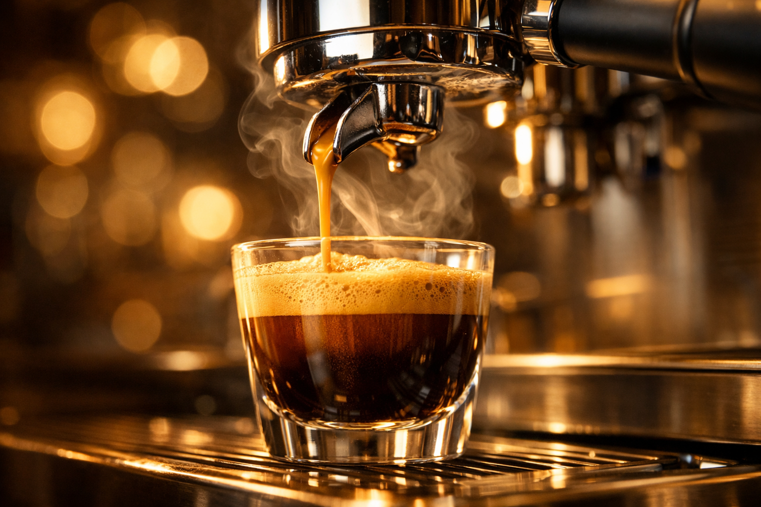 Premium espresso preparation